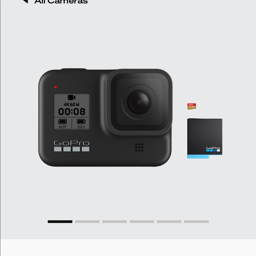 Hero 8 Go Pro! New All Paperwork and Original Box! NEVER USED! Excellent View!! - Picture 3 of 3